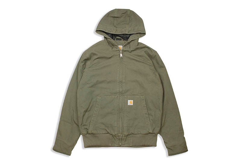 Carhartt WASHED DUCK INSULATED ACTIVE JACKET (104050-MOS:MOSS