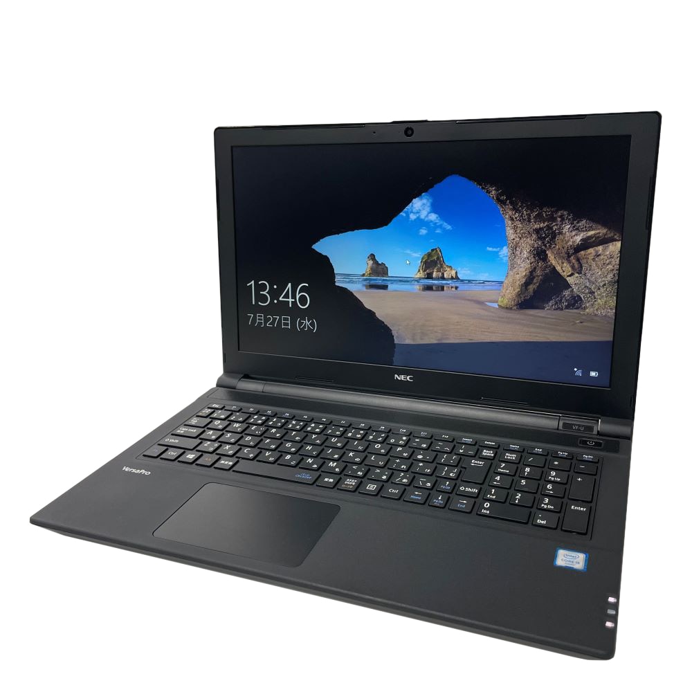 NEC VersaPro VK23TF-U 15.6型ノートパソコン WEBカメラ テンキー付
