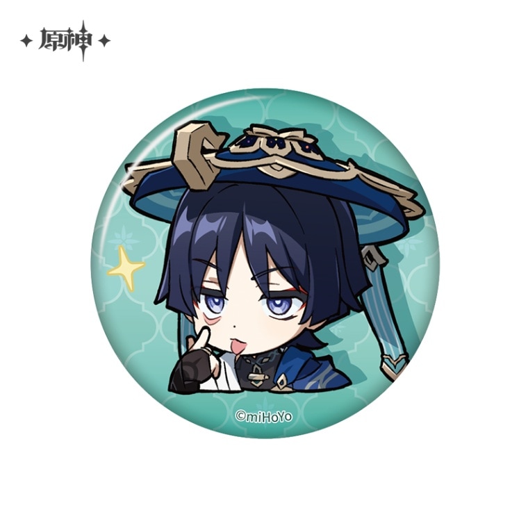 原神 ちびキャラ 缶バッジ 第九弾 Genshin 放浪者 再入荷商品 fantasy