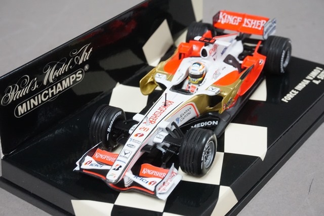 1/43 ミニチャンプス 400080020 フォース インディア F1チーム VJM01