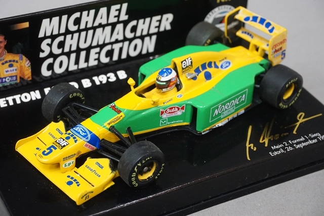 1/43 ミニチャンプス MSC430009 ベネトンフォード B193B ポルトガル M