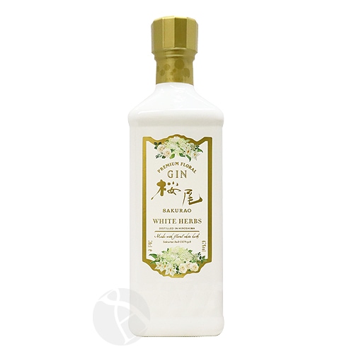スピリッツ｜ SAKURAO GIN WHITE HERBS 700ml 桜尾ジン ホワイト