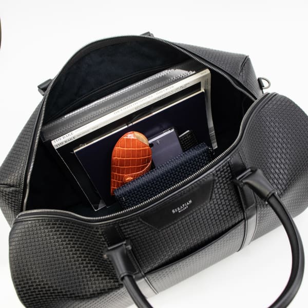 セール】セラピアン ボストンバッグ PVC型押し 2WAY ショルダー