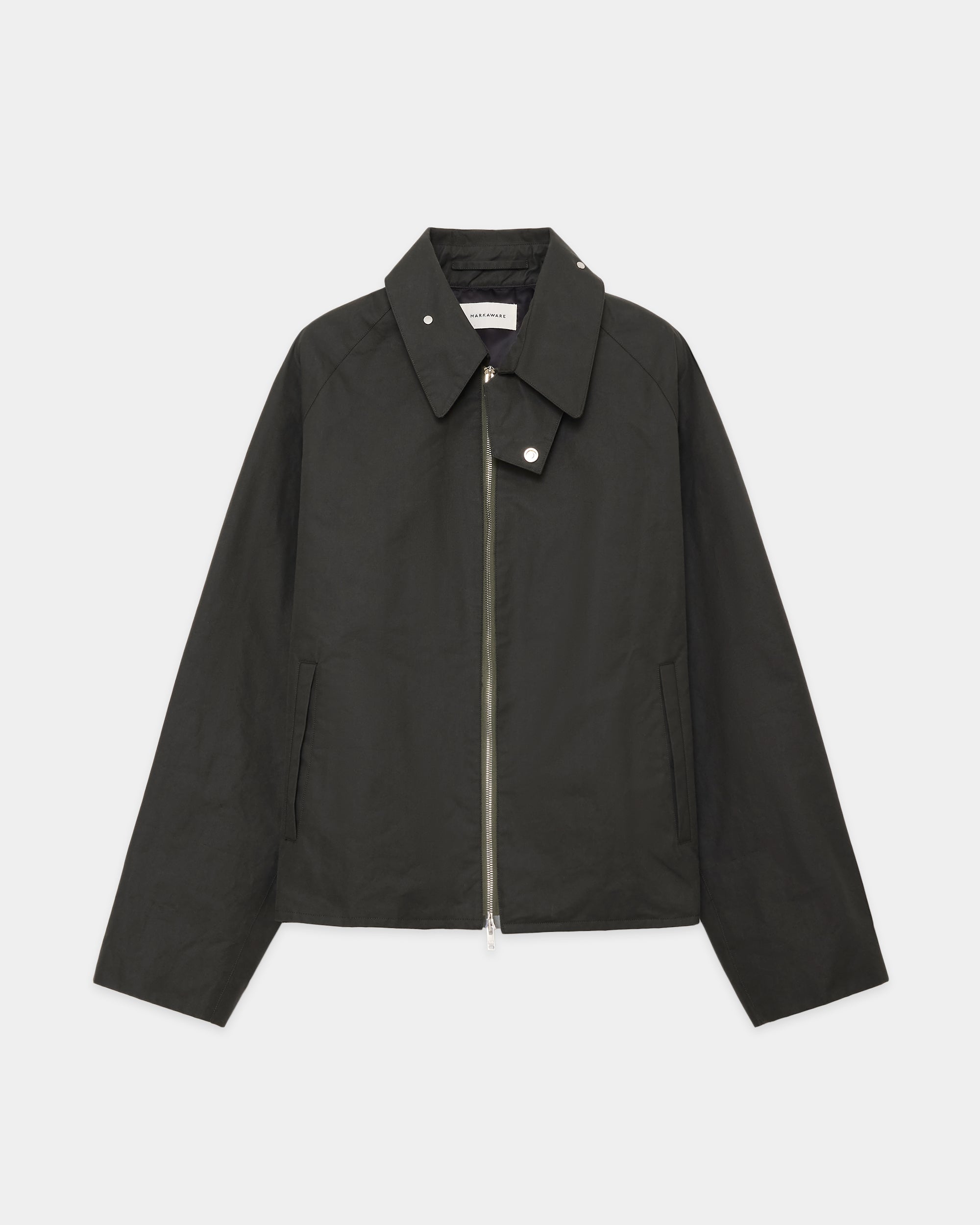 オーガニックコットン ヘビーオールウェザークロス / ジップアップ