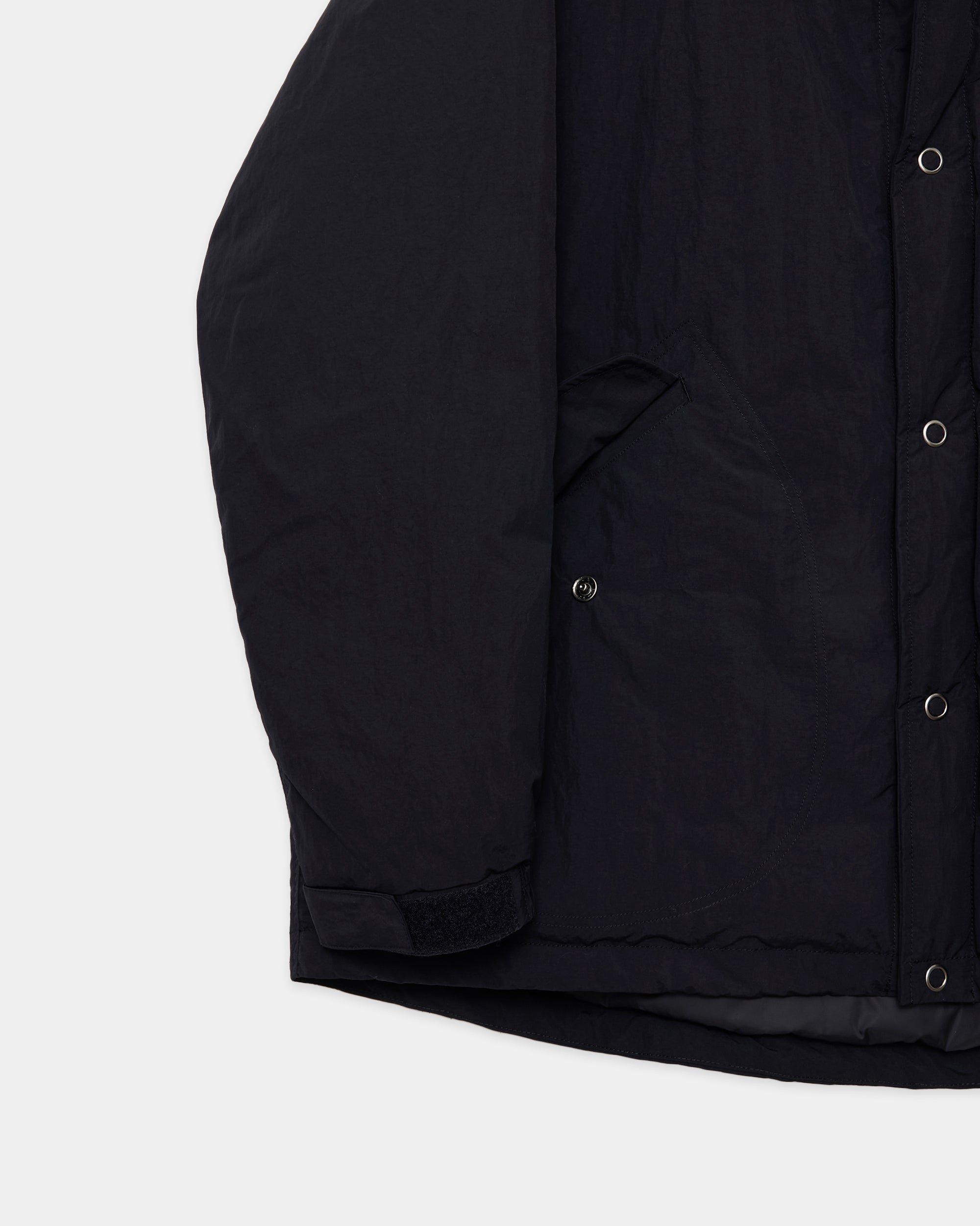 PARKING別注】 リサイクルナイロンタッサー / パフドスノーパーカー