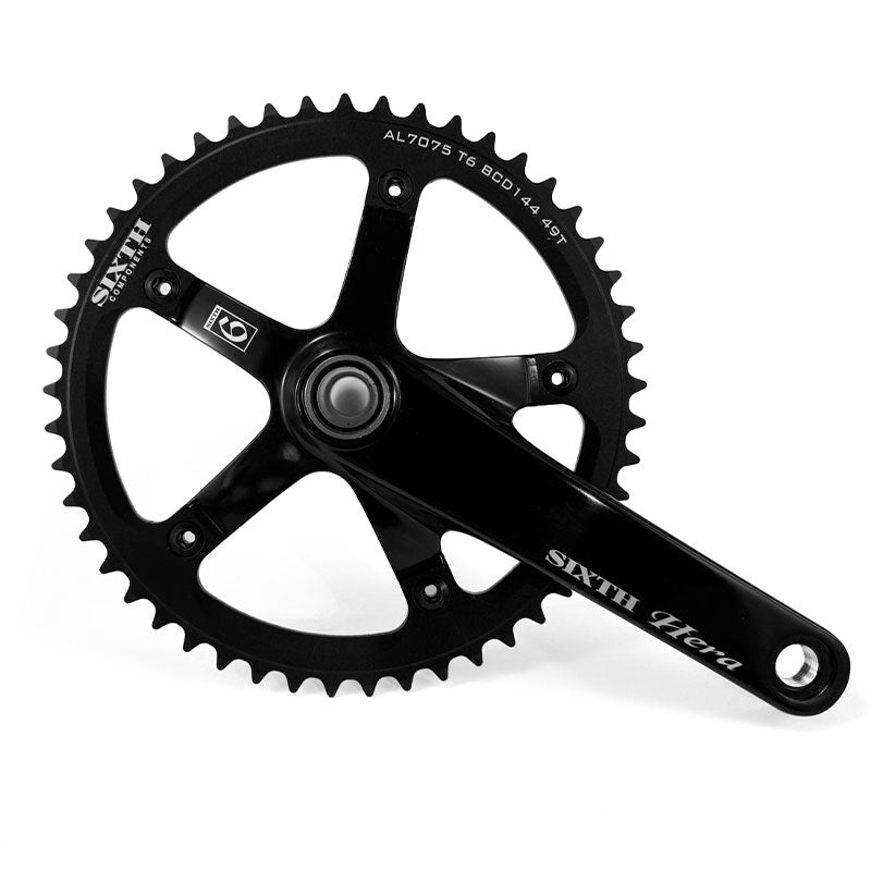 YouTubeで紹介】SIXTH Heraクランクセット49T｜大阪梅田のピストバイク