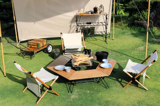 Hang Outのポールローチェア | 好きなキャンプギアに囲まれたい