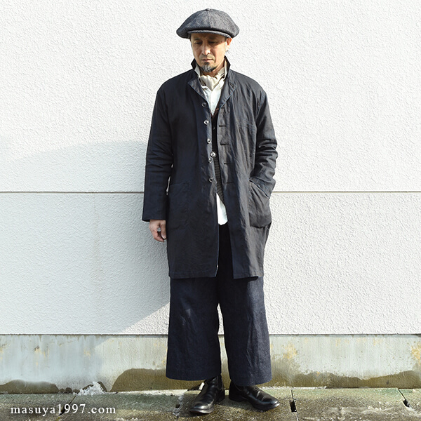 DjangoAtour “DA maquignon indigolinen coat” | MASUYA
