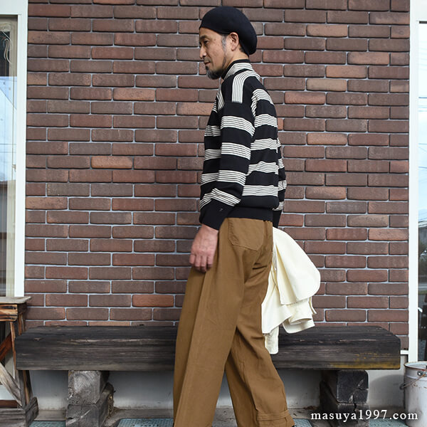 Olde Homesteader “Mil Mock Neck Long Sleeve” – Interlock – | MASUYA