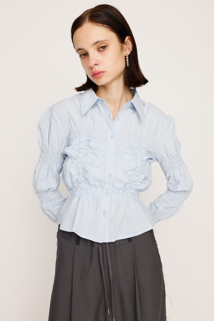 SLY | RANDOM SHIRRING トップス (シャツ・ブラウス ) |SHEL'TTER WEBSTORE