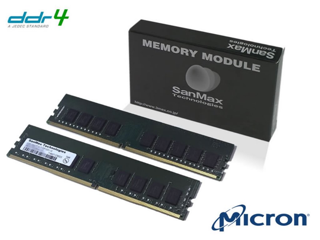 SanMax SMD4-E32G48M-32AA-D SanMax DDR4 ECC 288pin U-DIMM ECC DDR4