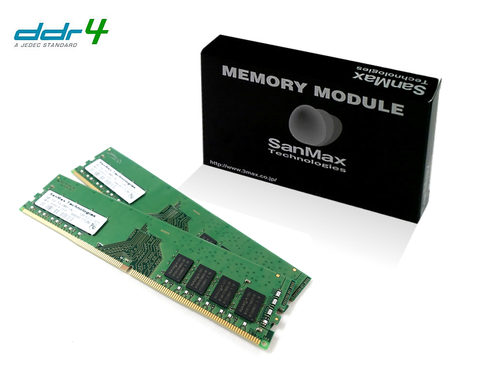 NANYA採用、サンマックスからやや割安な2666MHzネイティブDRAM搭載