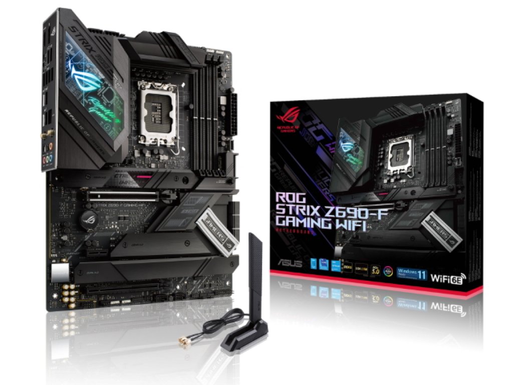 ASUS ROG STRIX Z690-F GAMING WIFI インテル 600シリーズ LGA1700対応