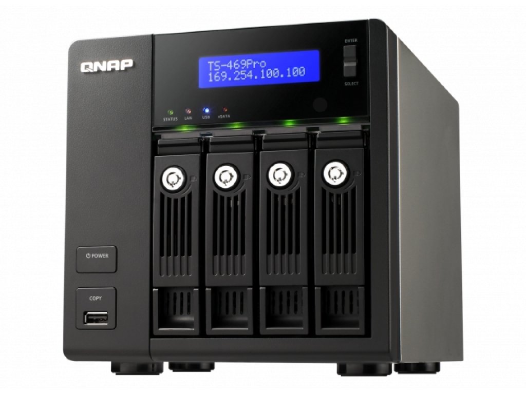 QNAP TS-469 Pro TS-x69 Pro シリーズ 中小企業向け高性能 4ベイNAS