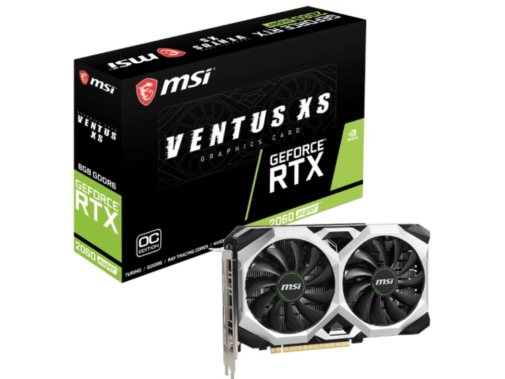 MSI、デュアルファン搭載のVENTUS RTX 2060 SUPER がショートサイズに