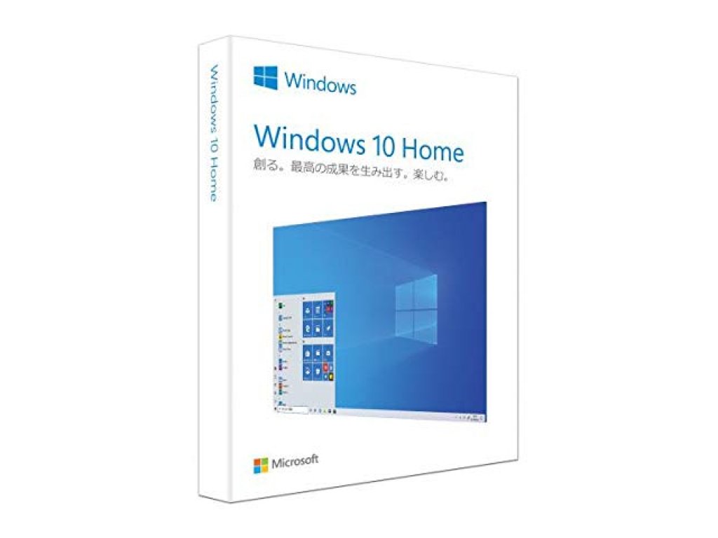 Microsoft Windows 10 Home 日本語版(May 2019 Update適用済み