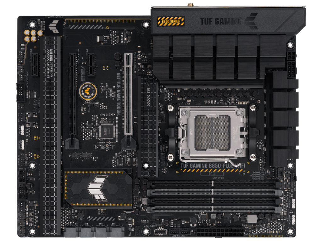 ASUS TUF GAMING B650-PLUS WIFI AMD 600シリーズ Socket AM5対応 AMD
