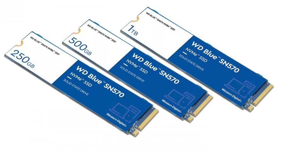 青い第3世代はジャストバランス、WD PCIe3.0X4 NVMe M.2 2280 SSD「WD