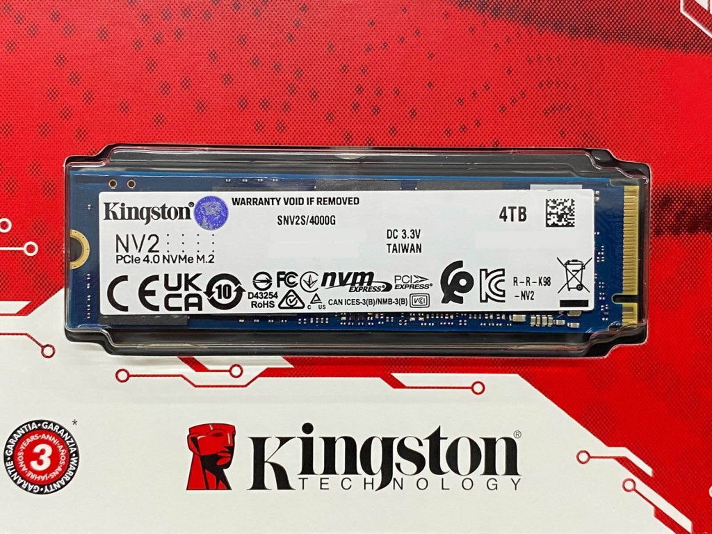 コスパ進む大容量4TBのSSDに追加ラインアップ、PCIe Gen4X4接続