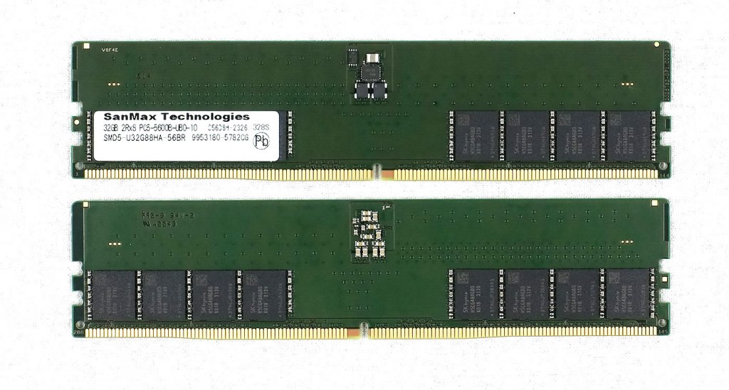 人気上昇中のSKhynix Aダイ搭載、サンマックスからDDR5 5600MT/s