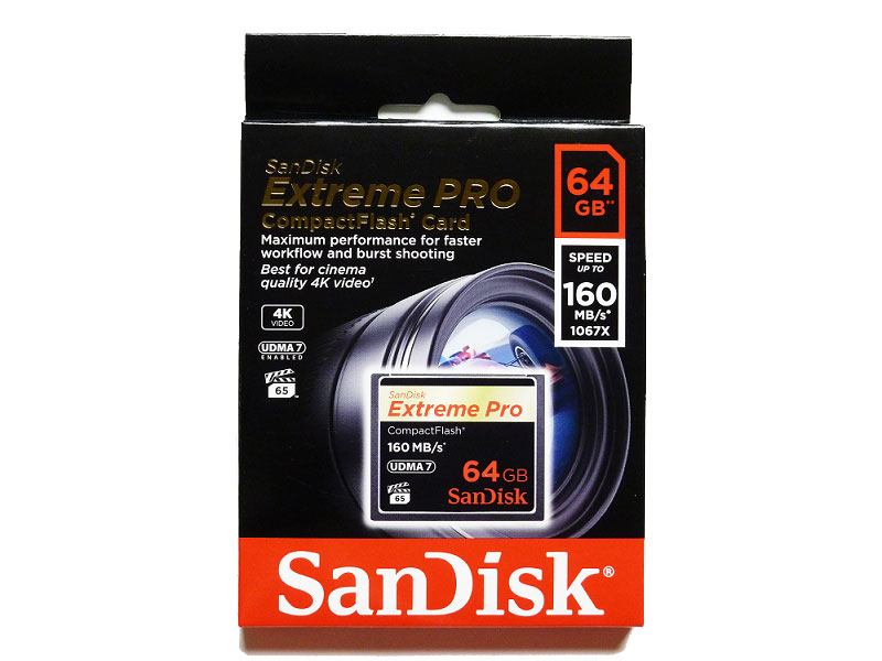 SanDisk SDCFXPS-064G-X46 ExtremePro コンパクトフラッシュ Extreme