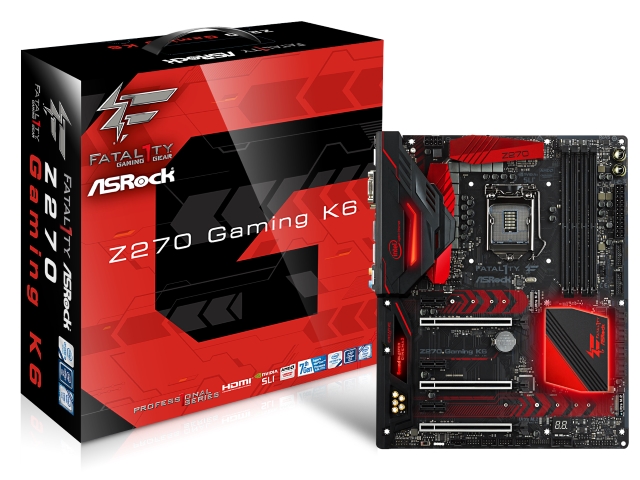 ASRock Fatal1ty Z270 Gaming K6 インテル 200シリーズ LGA1151対応