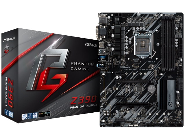 ASRock Z390 Phantom Gaming 4 インテル 300シリーズ LGA1151対応