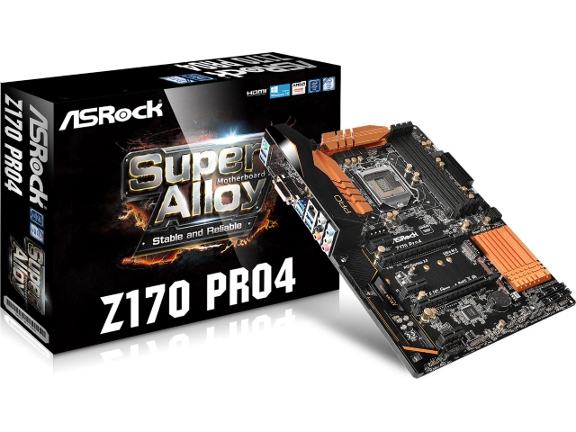 ASRock Z170 Pro4 インテル 100シリーズ LGA1151対応 intel Z170チップ