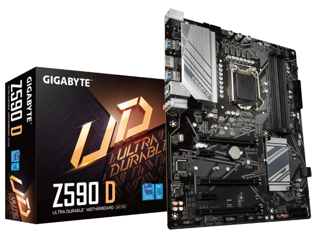 GIGABYTE Z590 D インテル 500シリーズ LGA1200対応 intel Z590チップ