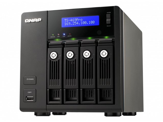 QNAP TS-469 Pro TS-x69 Pro シリーズ 中小企業向け高性能 4ベイNAS