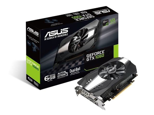 ASUS PH-GTX1060-6G Phoenix シリーズ GeForce GTX 1060 6GB 192-bit