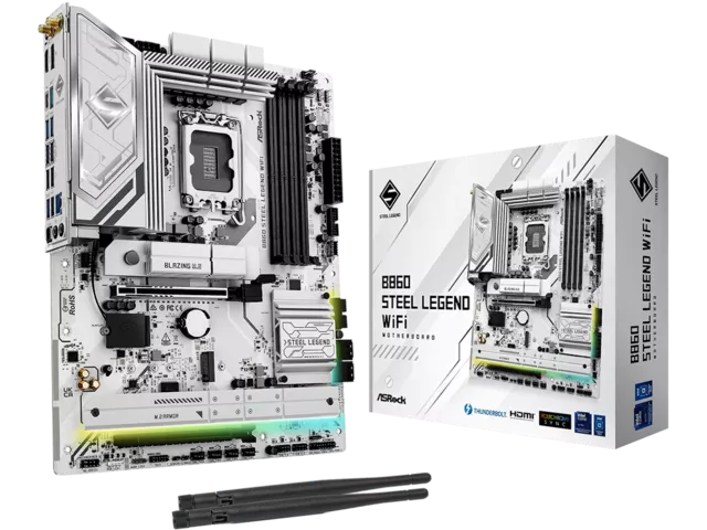ASRock B860 Steel Legend WiFi インテル 800シリーズ LGA1851対応