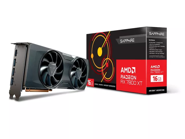 SAPPHIRE SAPPHIRE AMD Radeon RX 7800 XT 16GB RADEON RX 7800 XT
