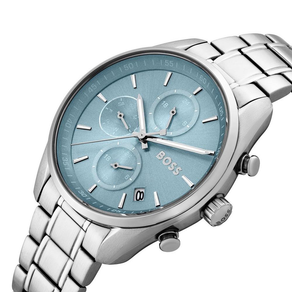 BOSS Grand Tour 38mm Stainless Steel Chronograph Ladies Watch