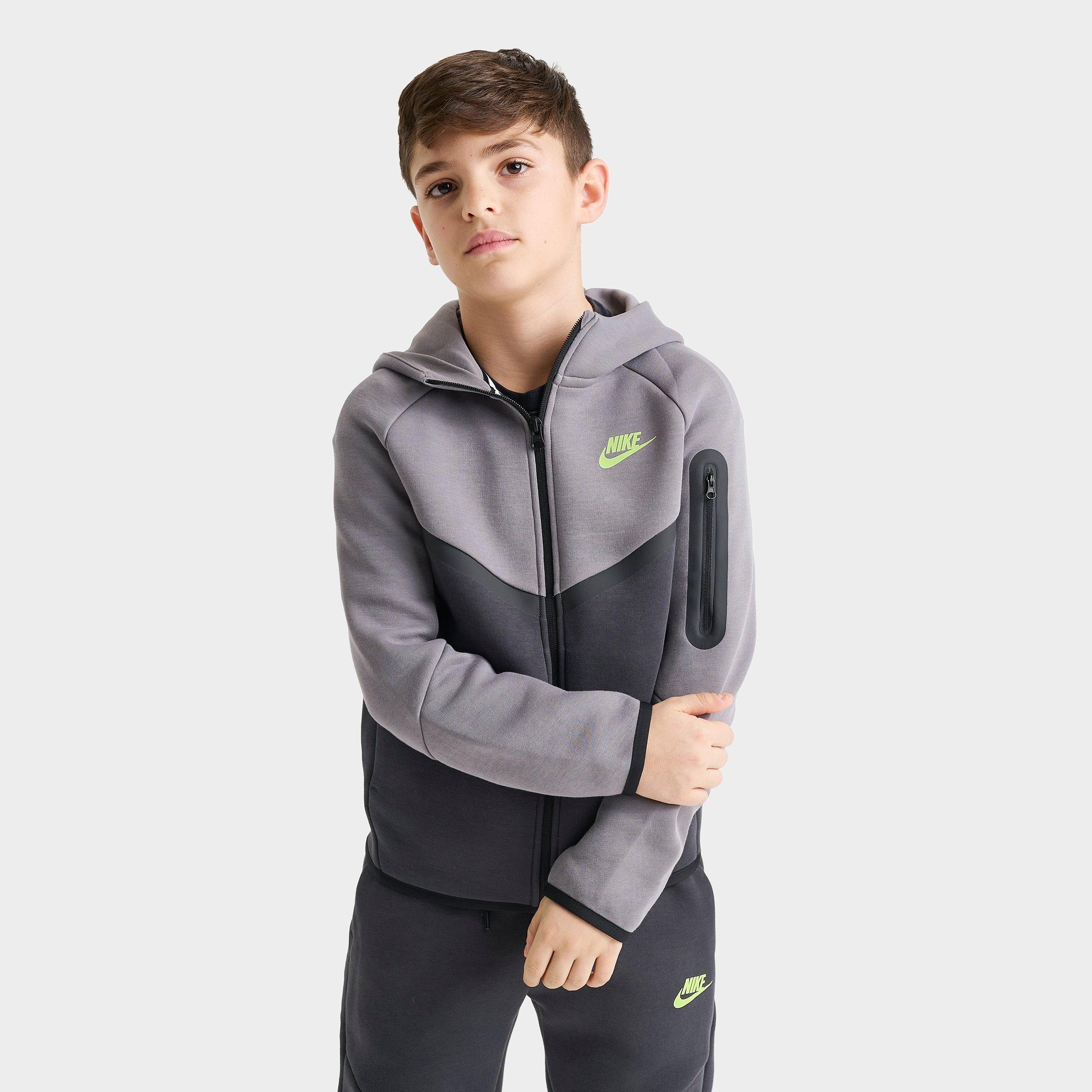 Boys' Big Kids' Nike Sportswear Tech Fleece Full-Zip Hoodie