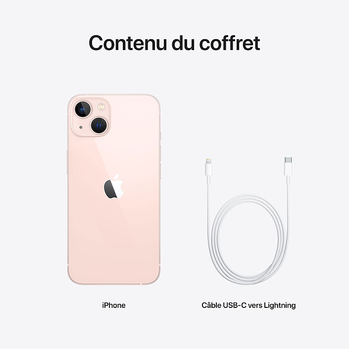 Apple iPhone 13 256GB Pink - Mobile phone & smartphone - LDLC