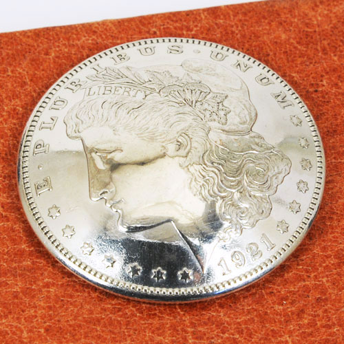 オールドモーガンコインコンチョ1921年 VFネジ式 | レザークラフト