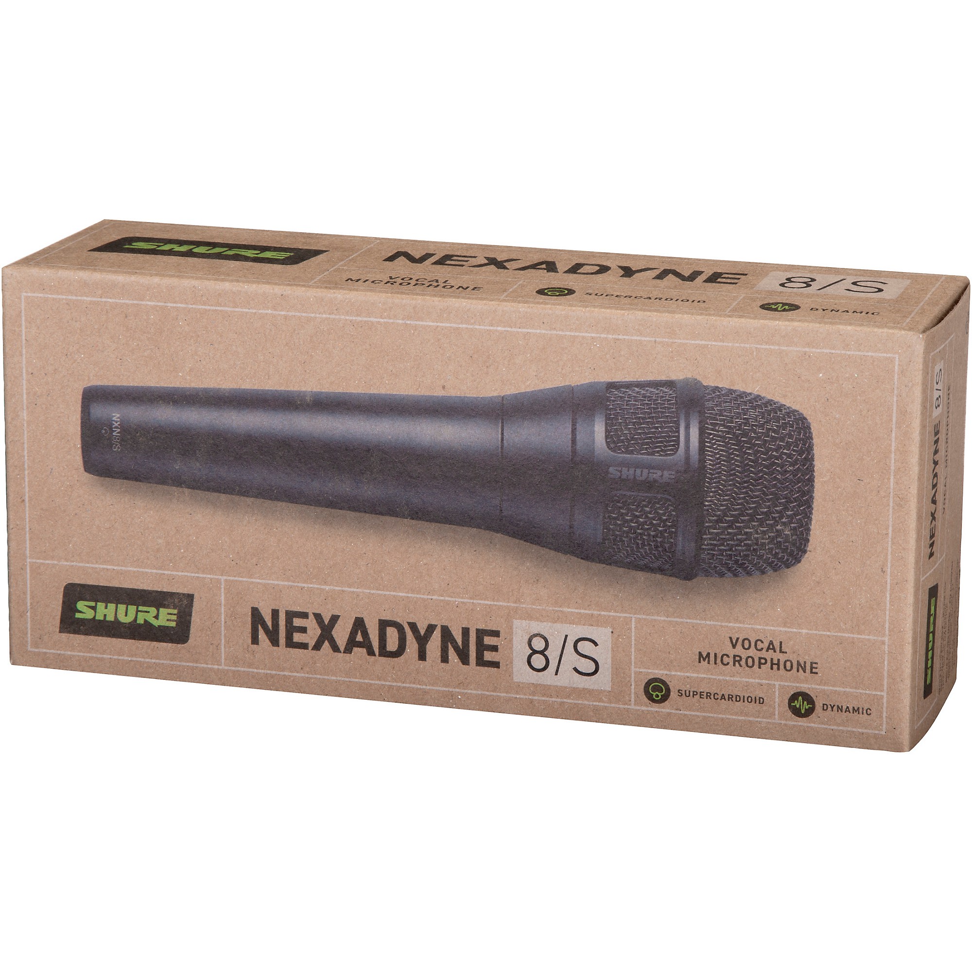 Shure NXN8/S Nexadyne Vocal Dynamic Microphone, Supercardioid