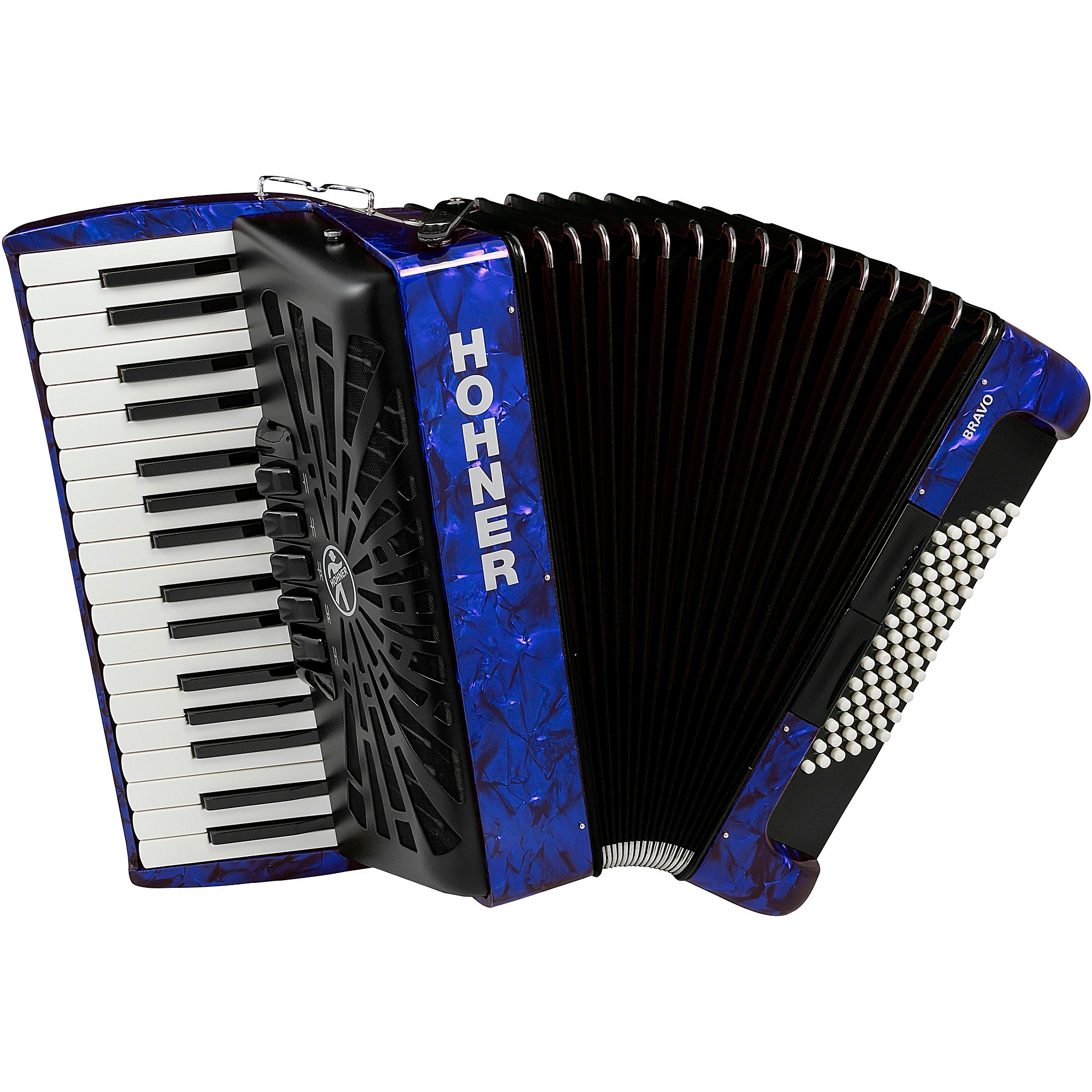 Hohner Bravo III 72 Accordion With Black Bellows | Music & Arts