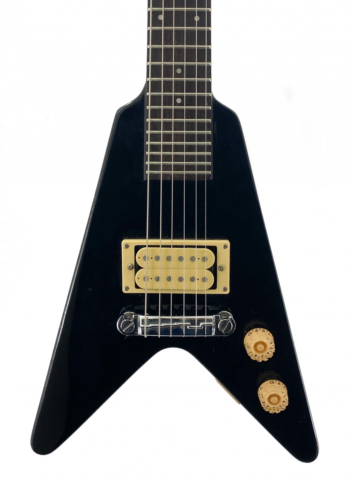 Sammy Mini Flying V guitar - w/original gigbag