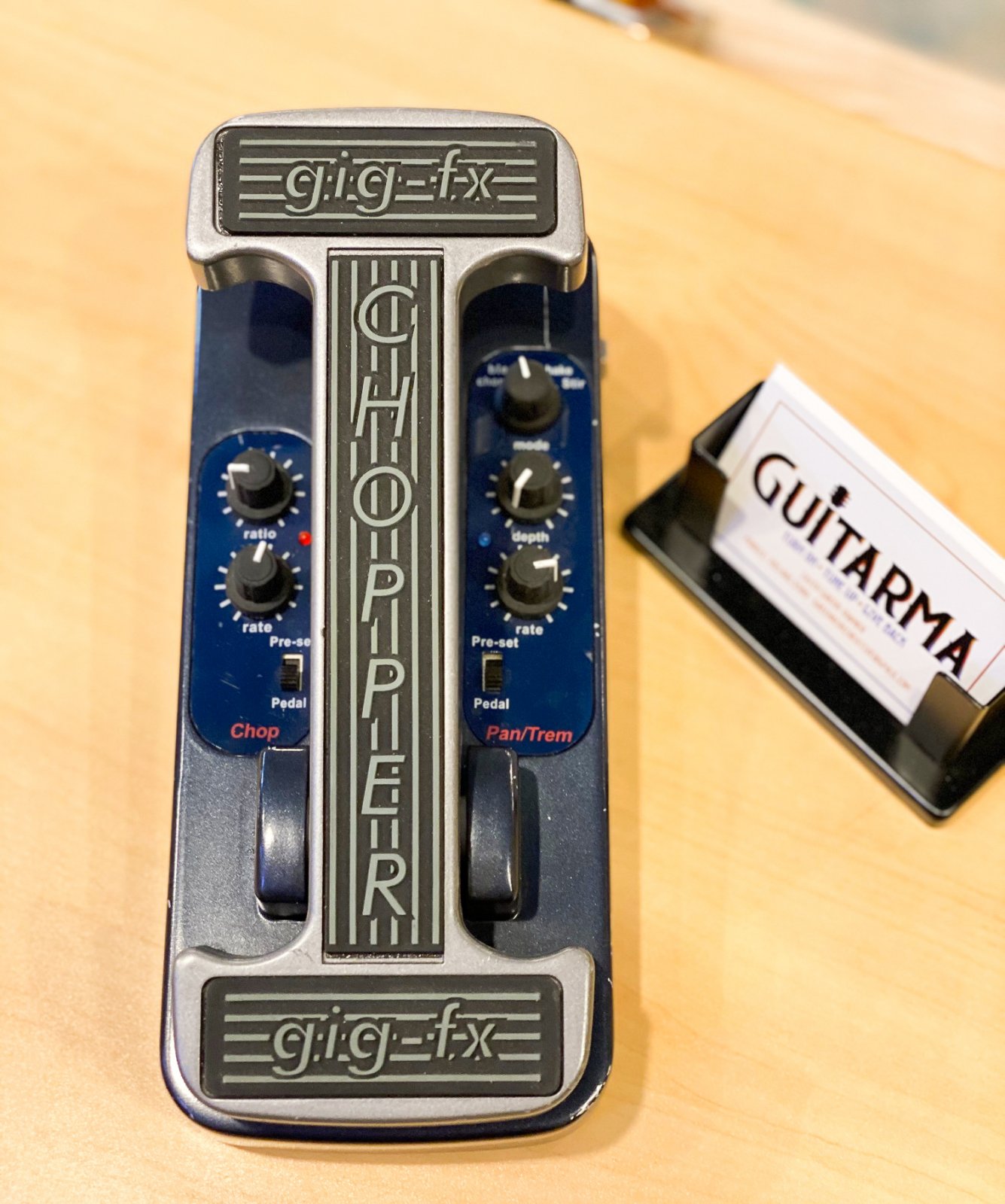 Gig FX The Chopper multi-effects pedal