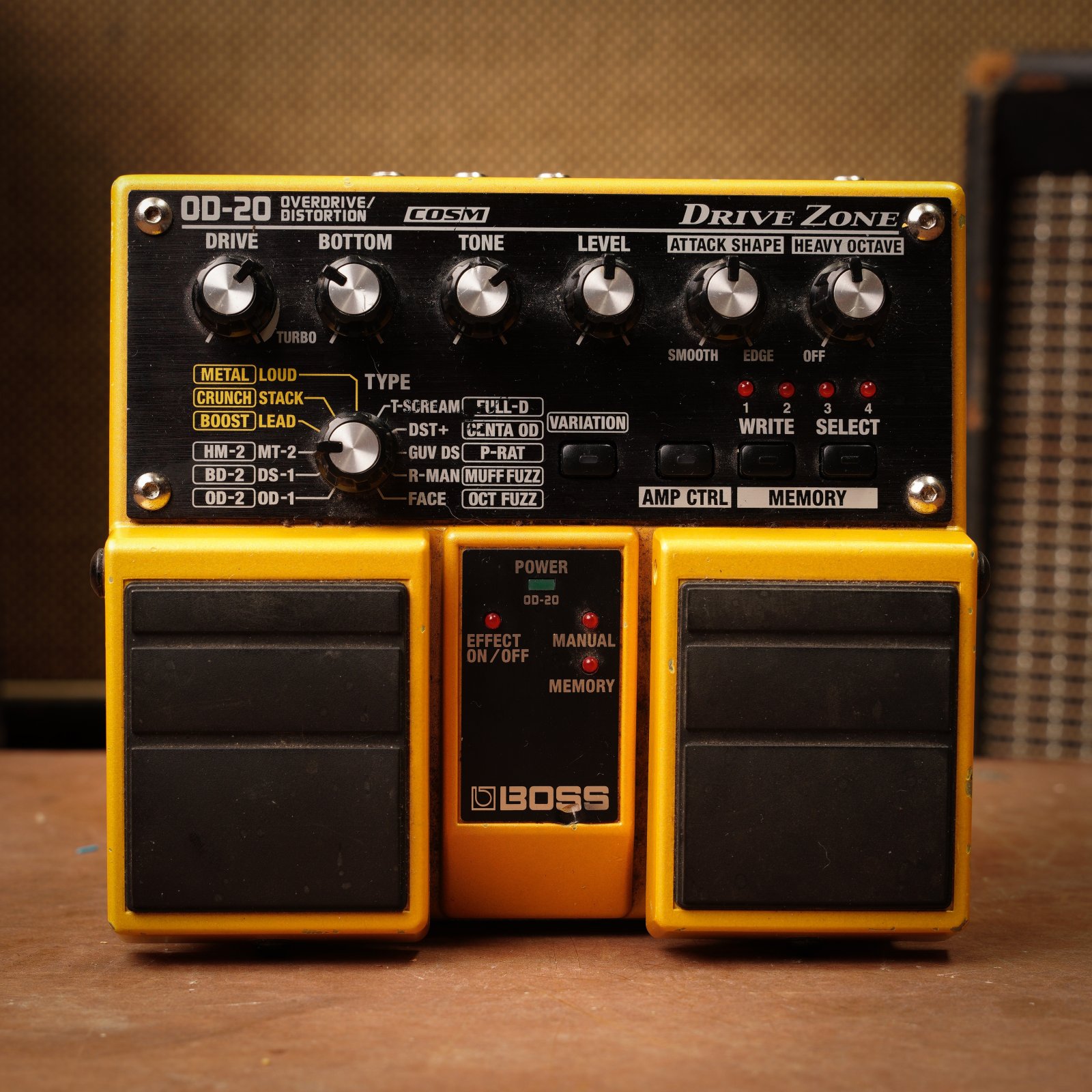 マリンゴールド】BOSS OD-20 オーバードライブ/ディストーション BOSS