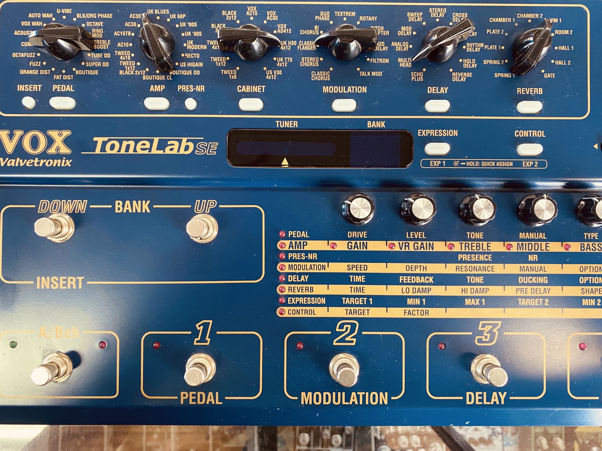 Vox Valvetronix ToneLab SE Guitar Effects Processor (circa 2005)