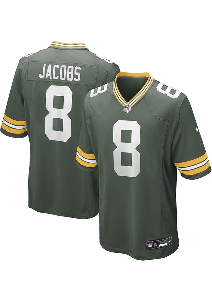 Josh Jacobs Green Bay Packers GREEN Home Jersey - 173212610