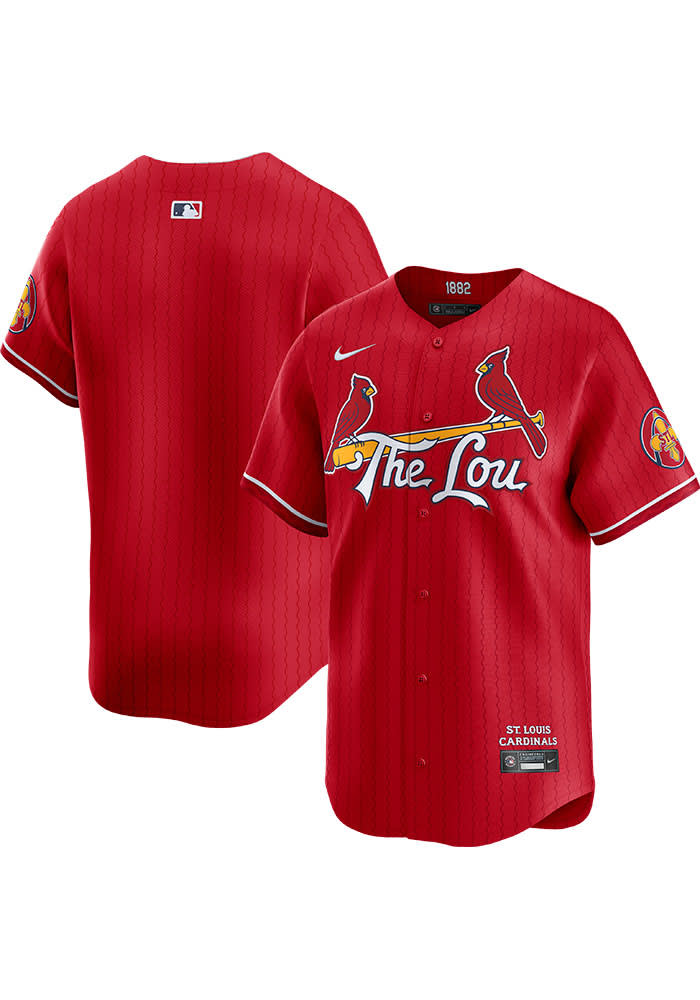 Nike St Louis Cardinals Mens Red City Connect Limited Baseball