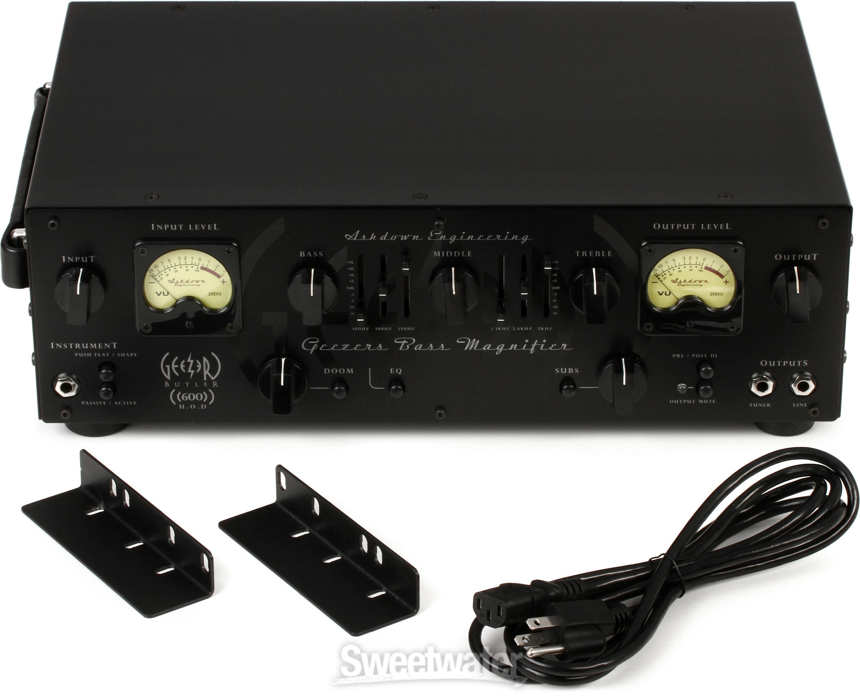 Ashdown Geezer Butler Head of Doom 600-watt Bass Head | Sweetwater
