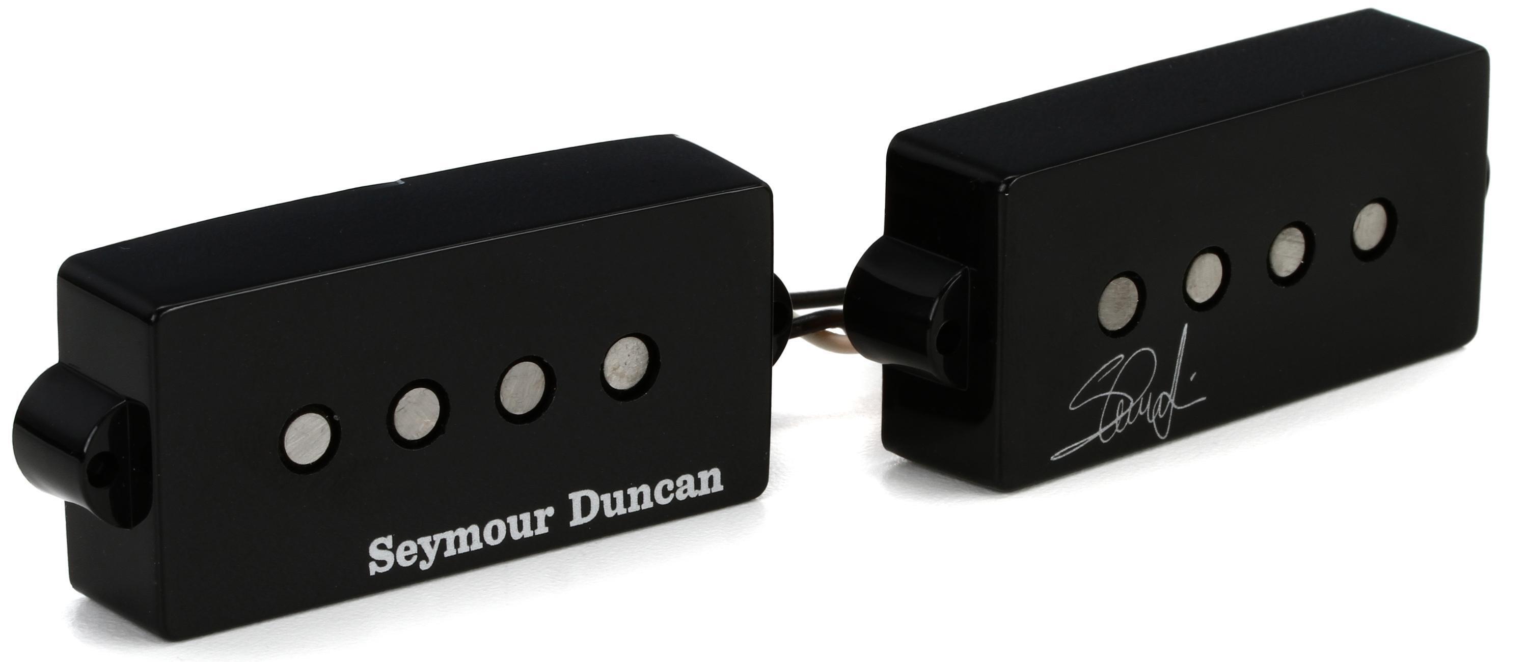 Seymour Duncan SJB-3 Quarter Pound J-Bass Pickup - Black Bridge