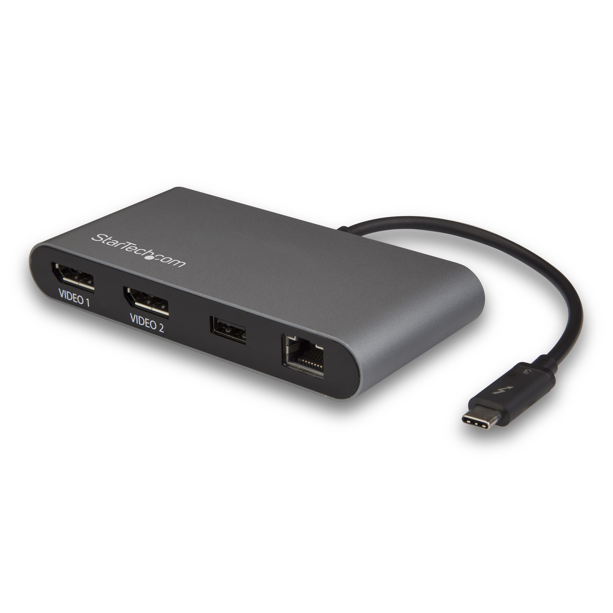 Thunderbolt 3 ハブ／サンダーボルト3ミニドック／デュアル 4K60Hz