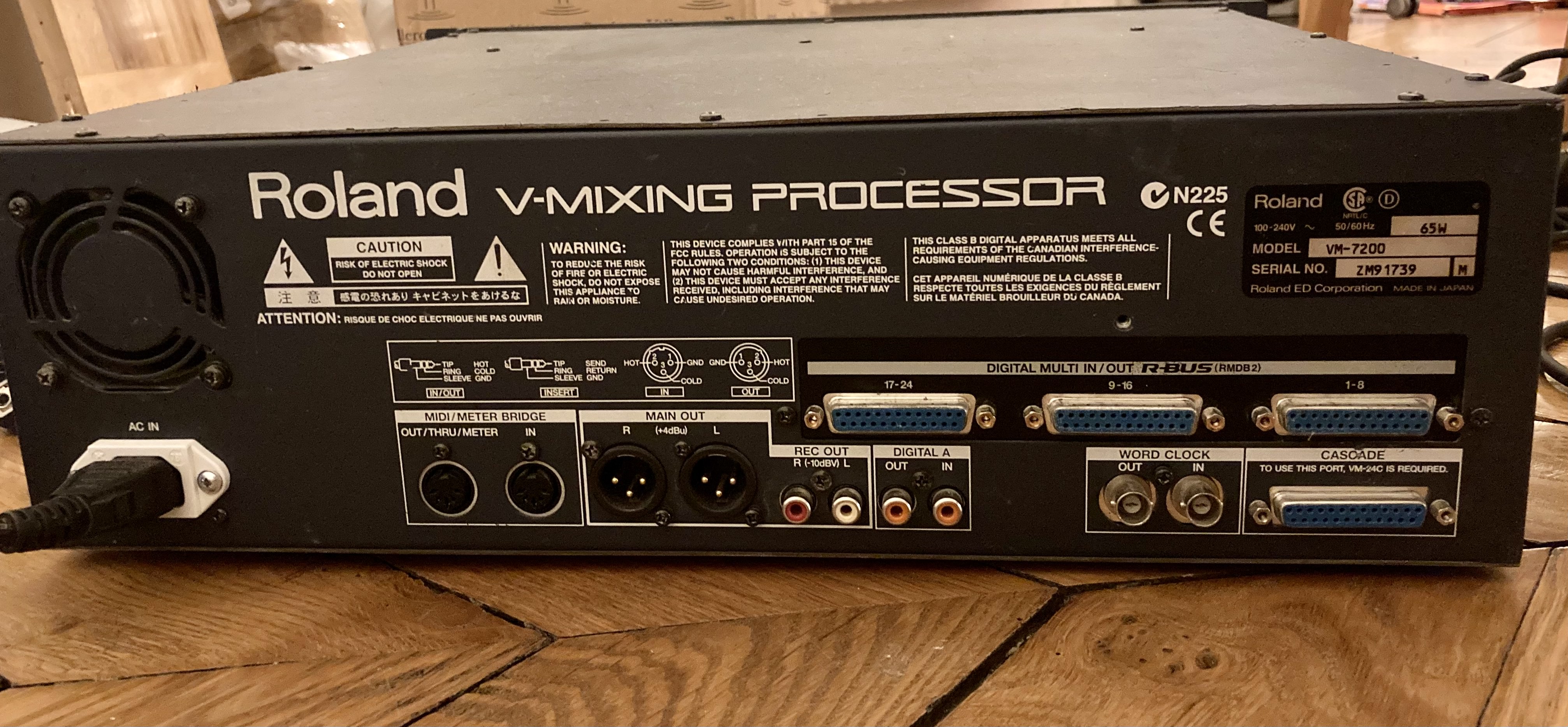 VM-7200 - Roland VM-7200 - Audiofanzine