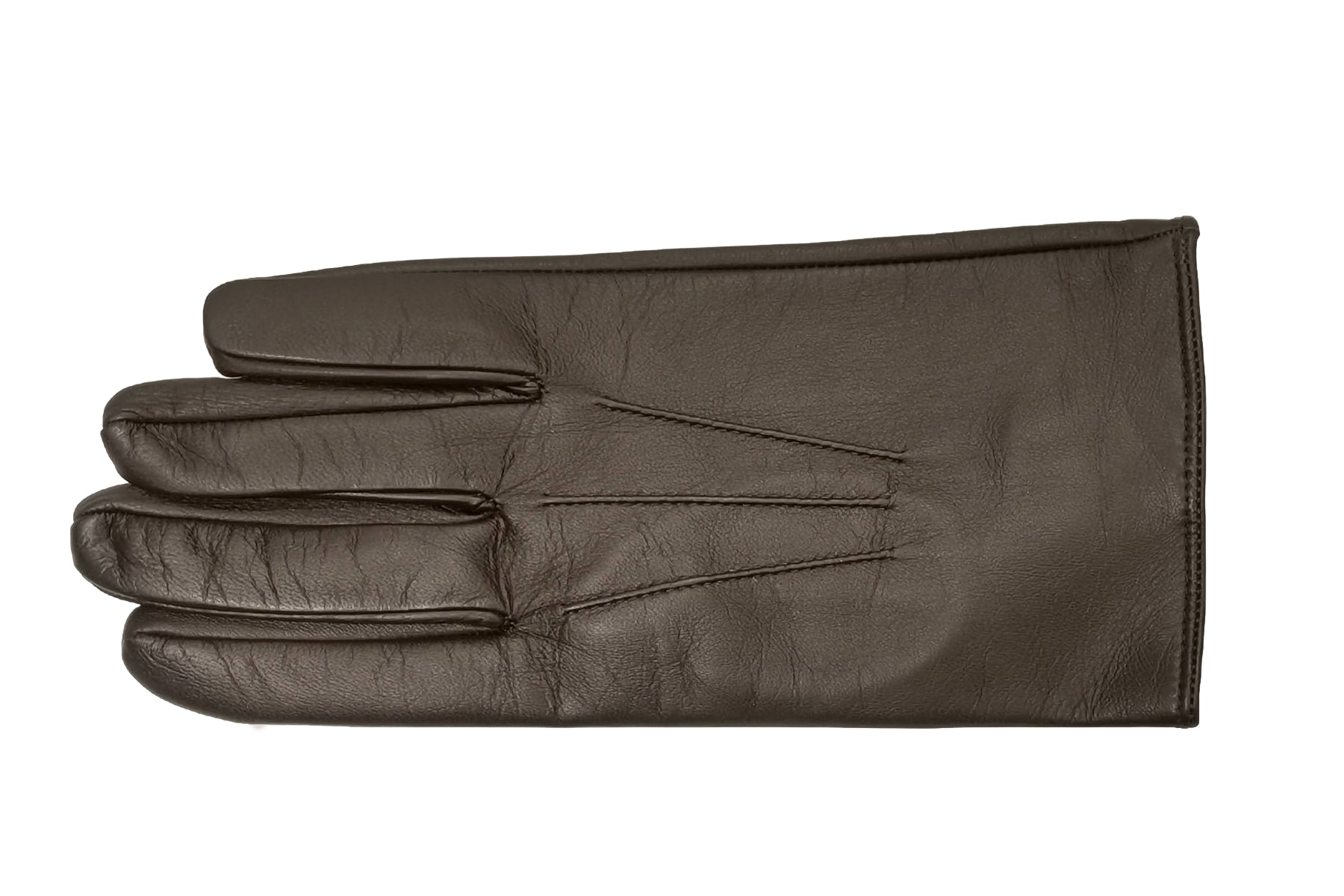 メンズ手袋◇ナパレザー◇ダークブラウン/DK BROWN《タッチスクリーン